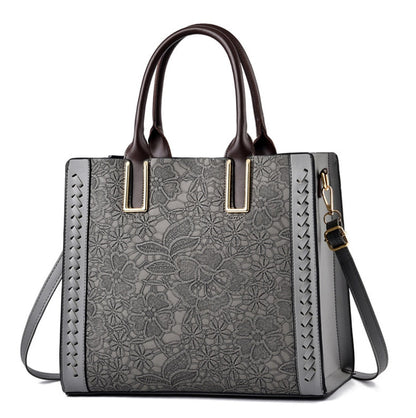 Bolso Cuero Clásico Mujer