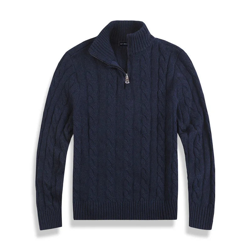 Chaqueta Hombre Trenzado Moda Urbana