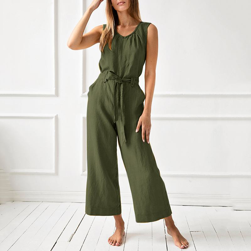 Vestido Mono Informal Con Piernas Amplias