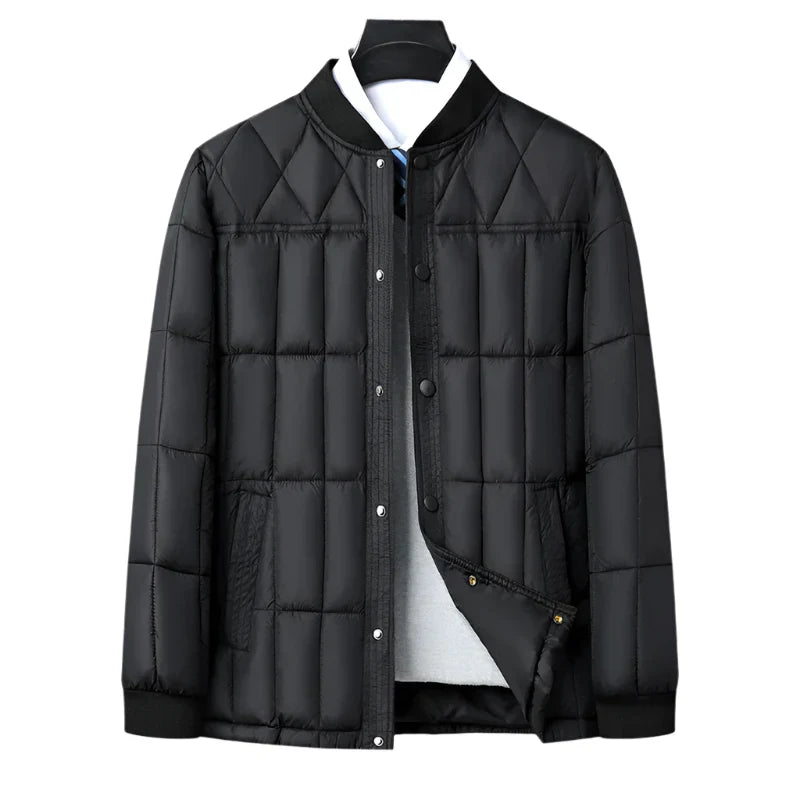 Chaqueta de imitación piel elegante