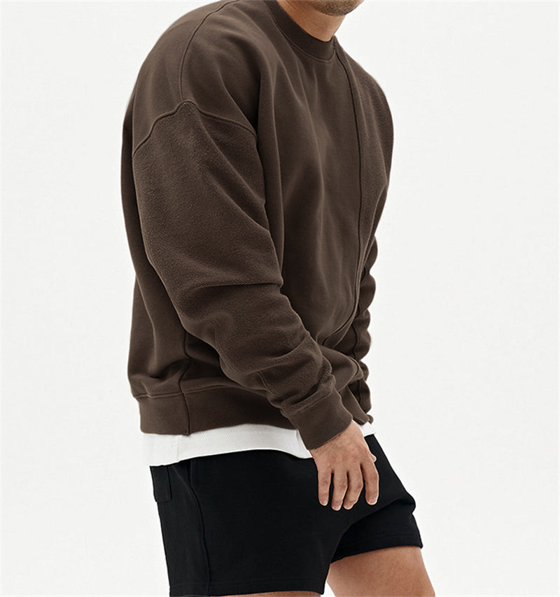 Jersey Hombre Cuello Redondo Relajado