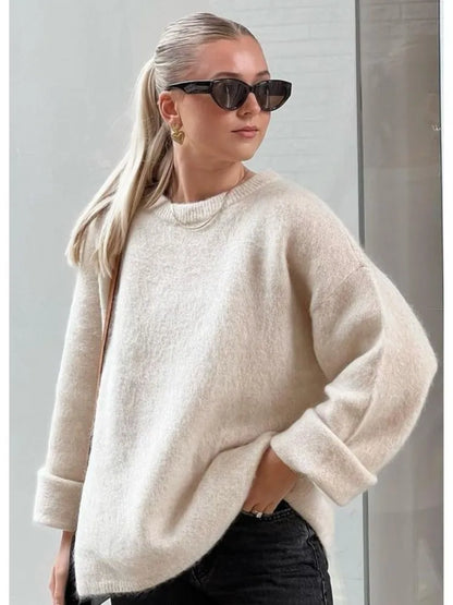 Sudadera Punto Grande Mujer