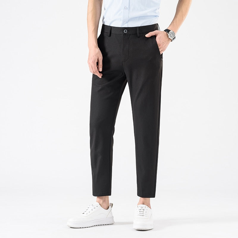 Pantalones Elásticos de Vestir Modernos