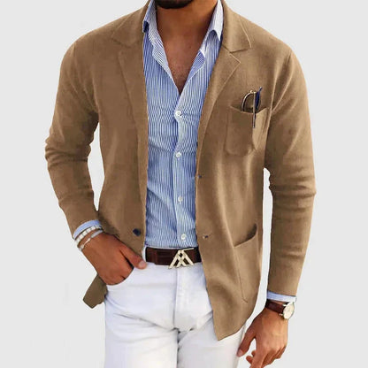 Chaqueta hombre elegante fina REYMAR