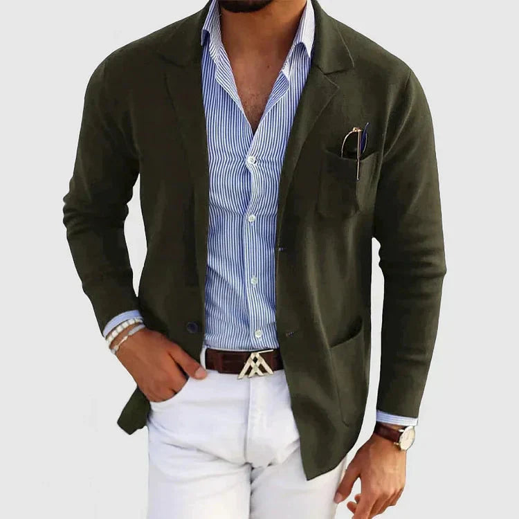 Chaqueta hombre elegante fina REYMAR