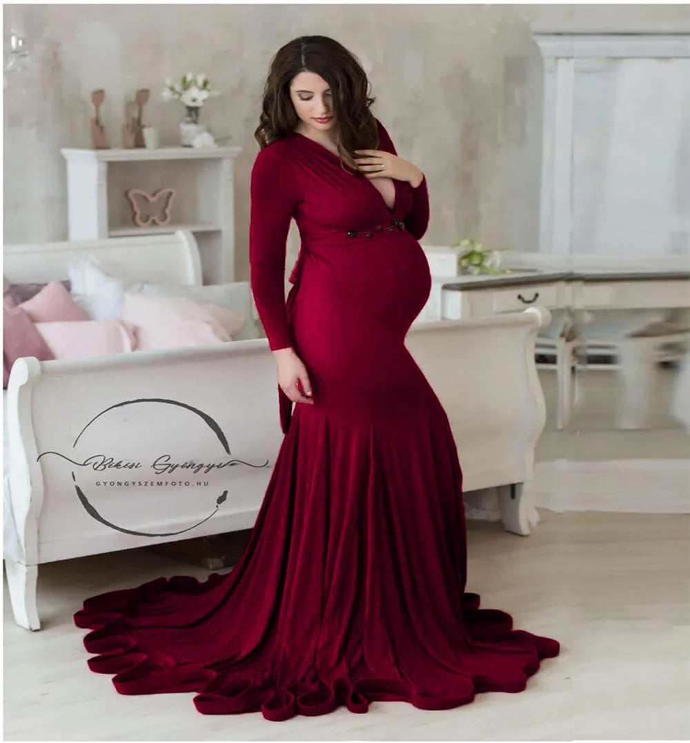 Vestido Embarazo Elegante Diseño