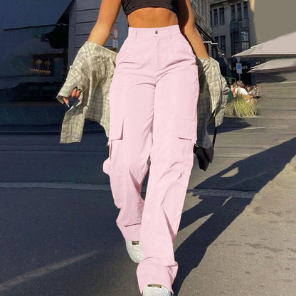 Pantalón Cargo Mujer Diseño Útil y Comodo