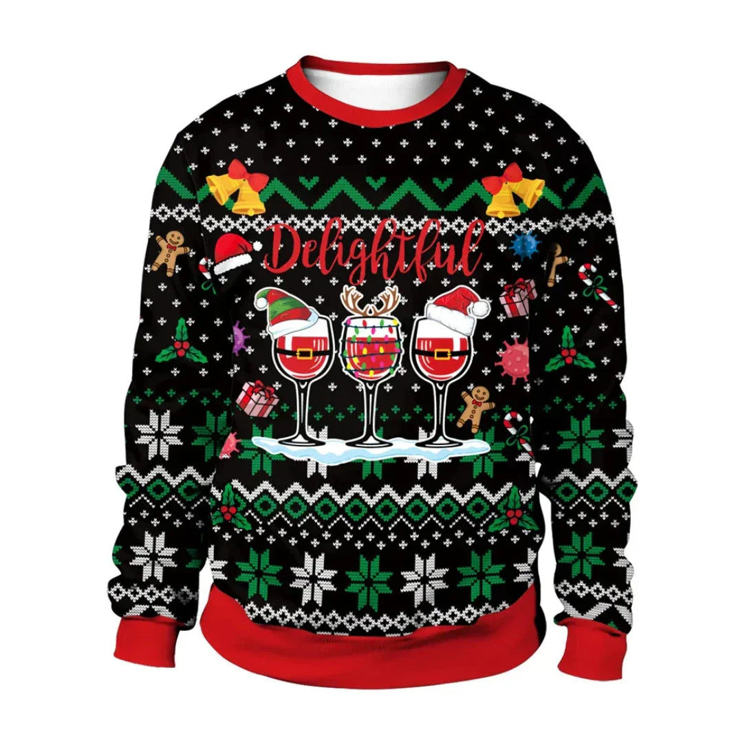 Sudadera Navidad Mujer Abulta Cálida