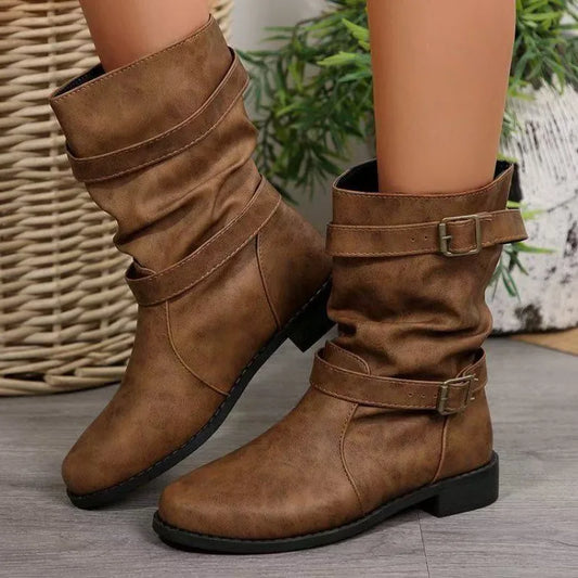Botas Cuero Estilo Rústico Exclusivas - Vestiria