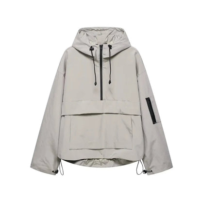 Chaqueta Invierno Mujer Esquí Acolchada con Capucha