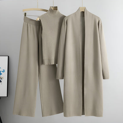 Conjunto Clásico de 3 Piezas Elegante Mujer - Vestiria