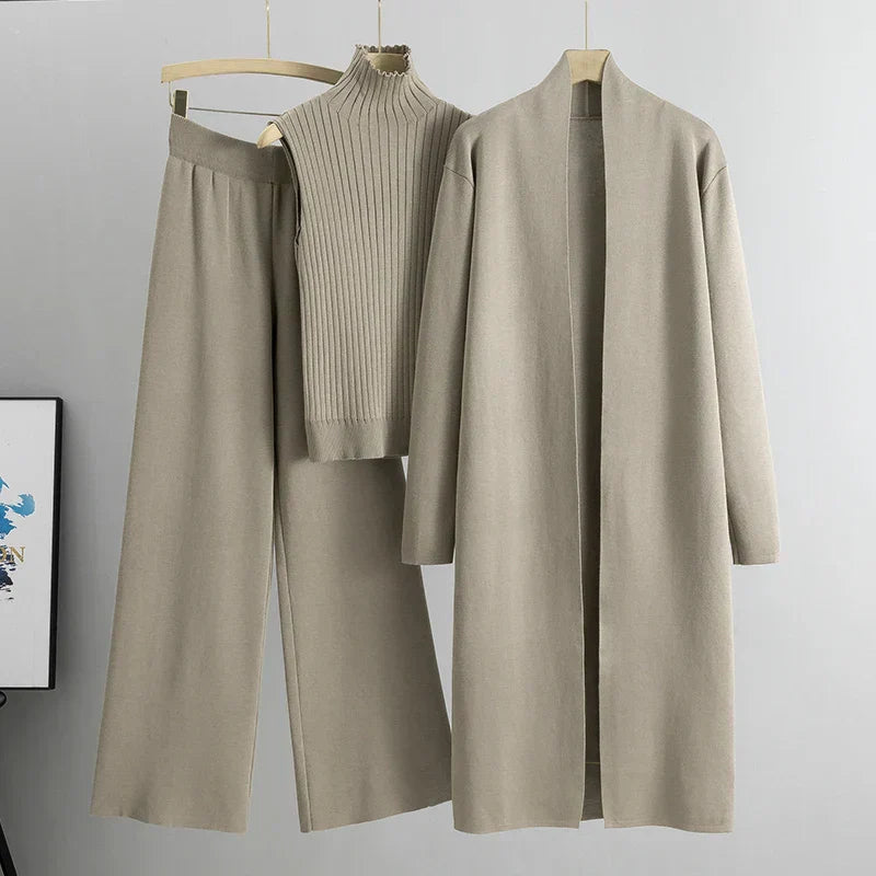 Conjunto Elástico Clásico 3 Piezas Mujer - Vestiria