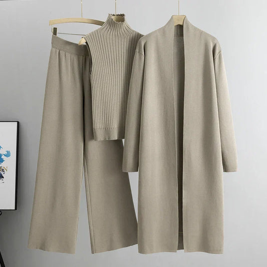 Conjunto Elástico Clásico 3 Piezas Mujer - Vestiria