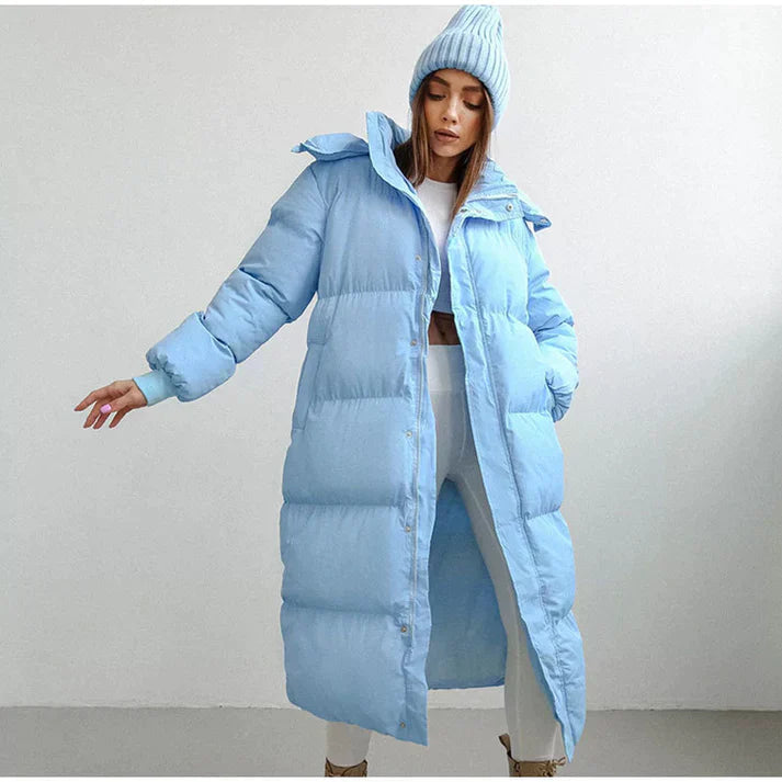 Chaquetón Puffer Mujer Con Capucha