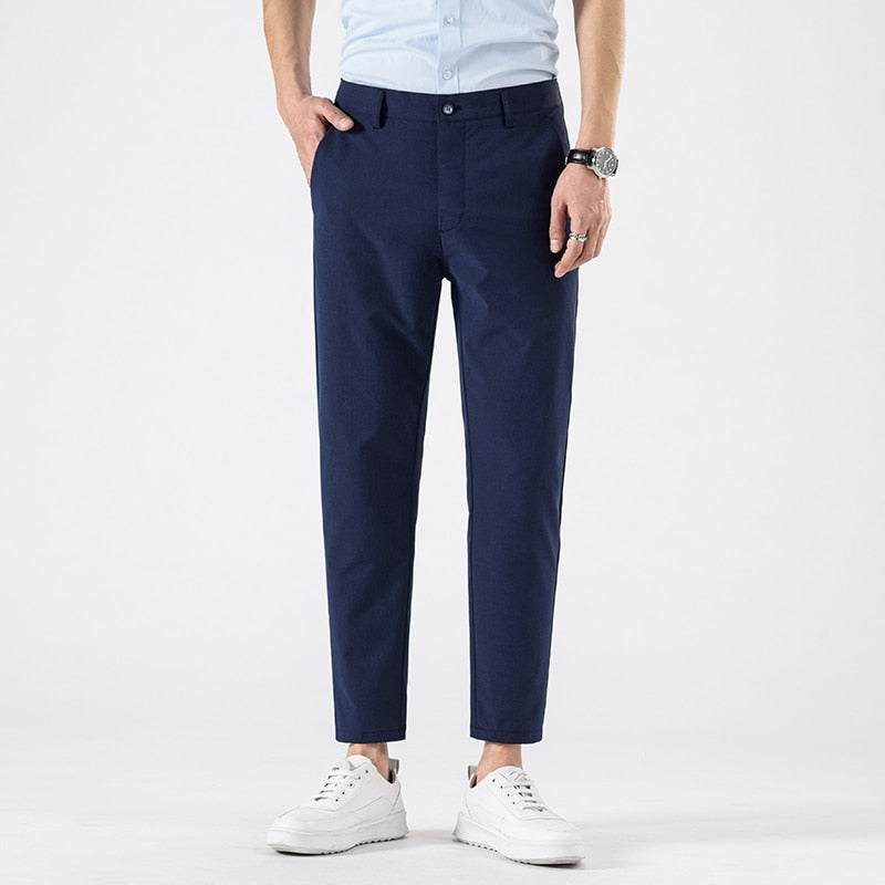Pantalones Elásticos de Vestir Modernos