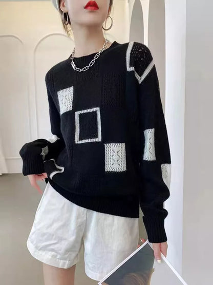 Jerséis Mujer Estampado Geométrico Cálido
