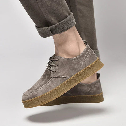 Zapatos de ante elegantes para hombre - Vestiria