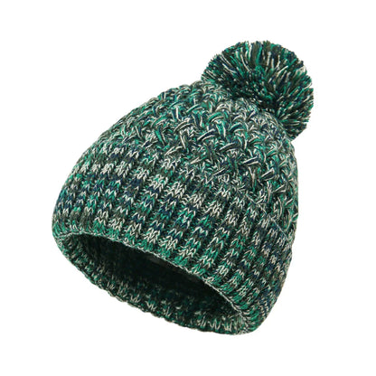 Gorro de Punto Mujer con Pom Pom Alegre