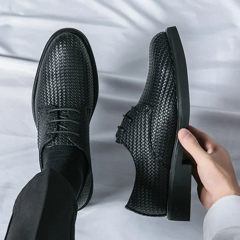 Zapato Oxford Cuero Auténtico Hombre - Vestiria