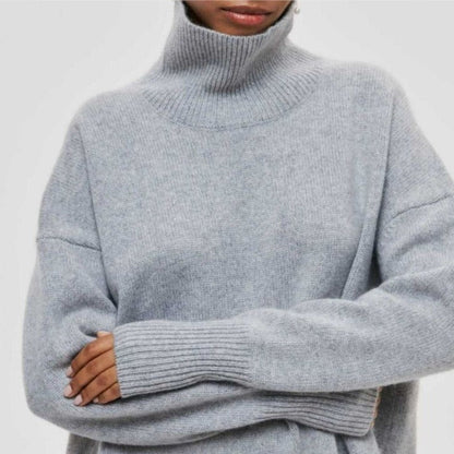 Sudadera Mujer Cuello Alto Clásica
