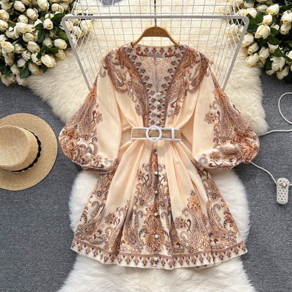 Minifalda Boho Estilo Libre