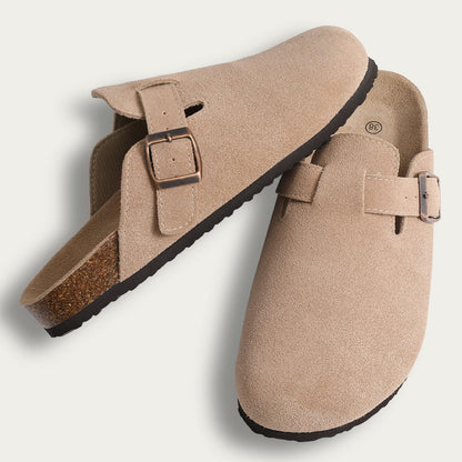 Mules de cuero Mujer Elegantes - Vestiria
