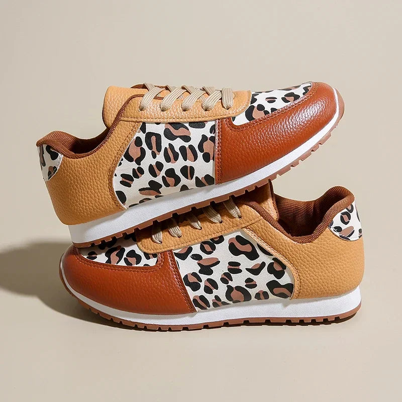 Zapatillas Leopardo Suaves Cuello Alto - Vestiria