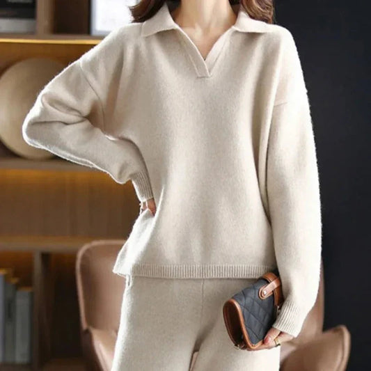 Chaquetón y pantalón de invierno suave mujer - Vestiria