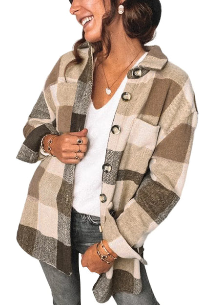 Chaqueta de punto suave temporada fría mujer