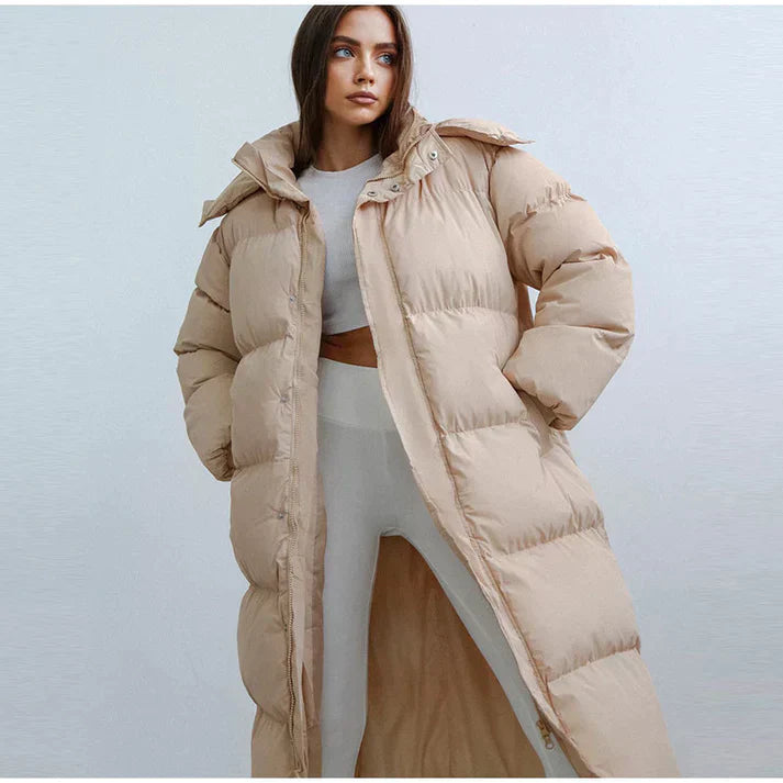 Chaquetón Puffer Mujer Con Capucha