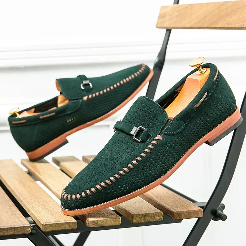 Zapatos Hombre Cuero de Lujo