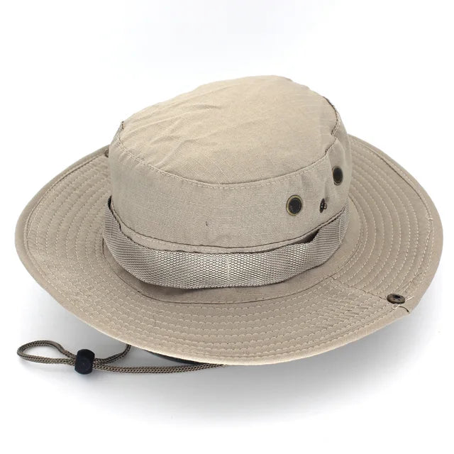 Sombrero de paja ligero para senderismo