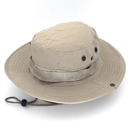 Sombrero de paja ligero para senderismo