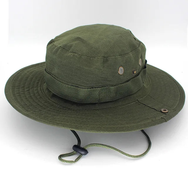 Sombrero de paja ligero para senderismo