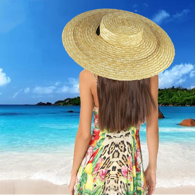 Sombrero de Paja Verano Ligero Clásico - Vestiria