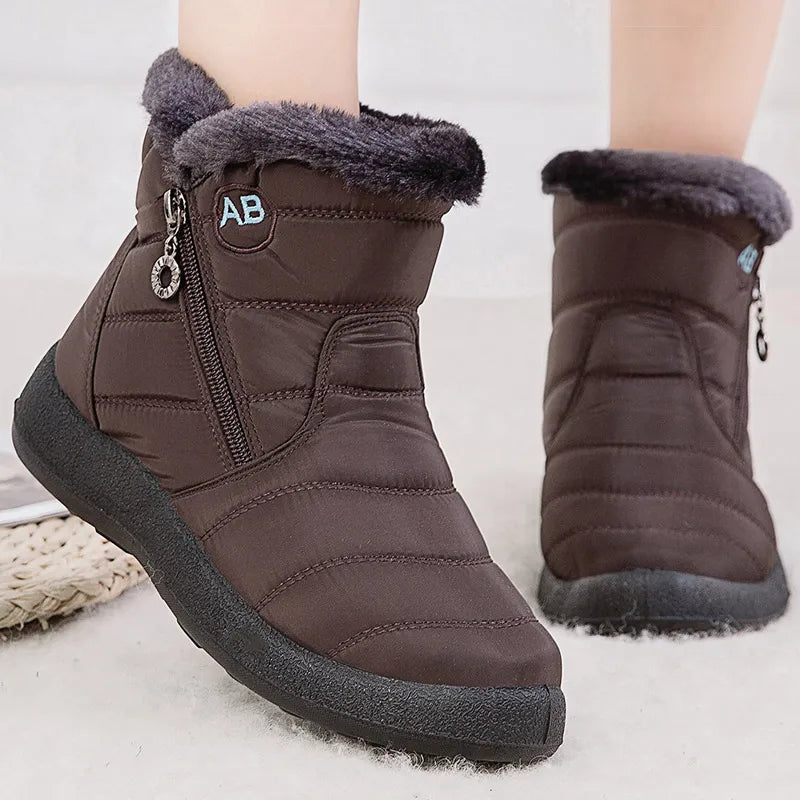 Botas Mujer Invierno Impermeables con Suela Antideslizante - Vestiria