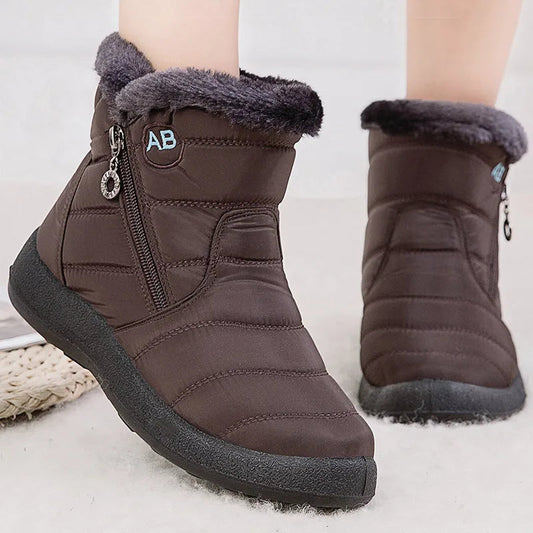 Botas Mujer Invierno Impermeables con Suela Antideslizante - Vestiria