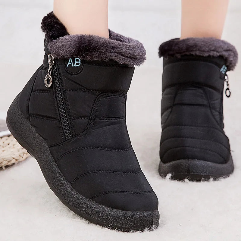 Botas Mujer Invierno Impermeables con Suela Antideslizante