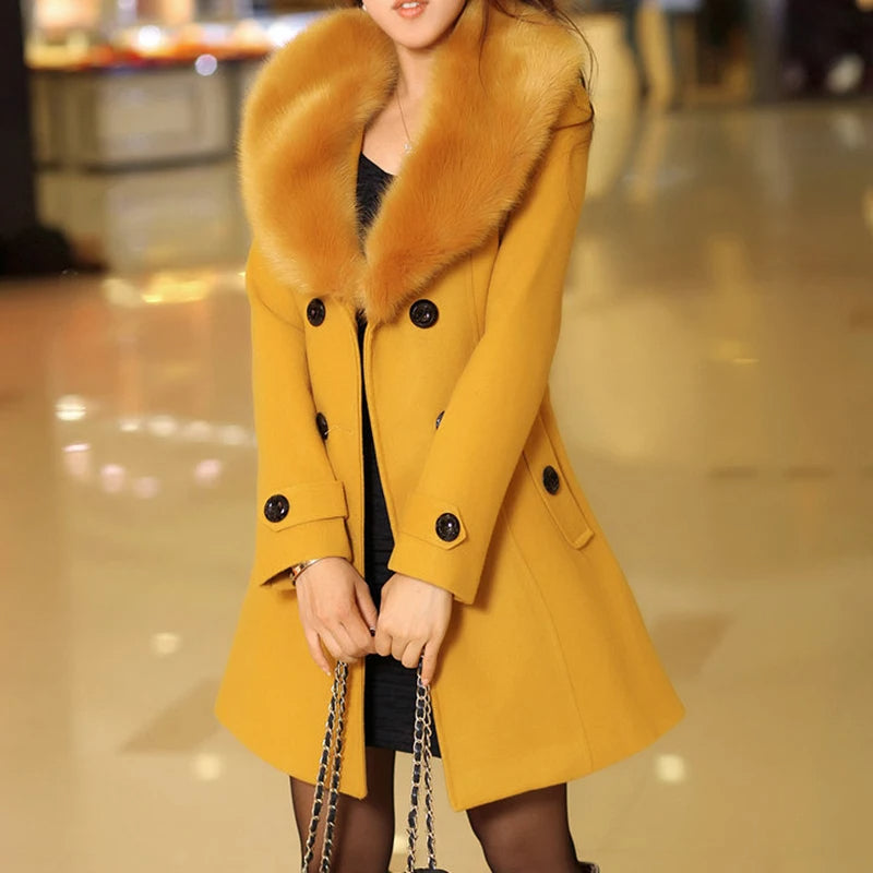 Abrigo Mujer Largo y Chic de Invierno