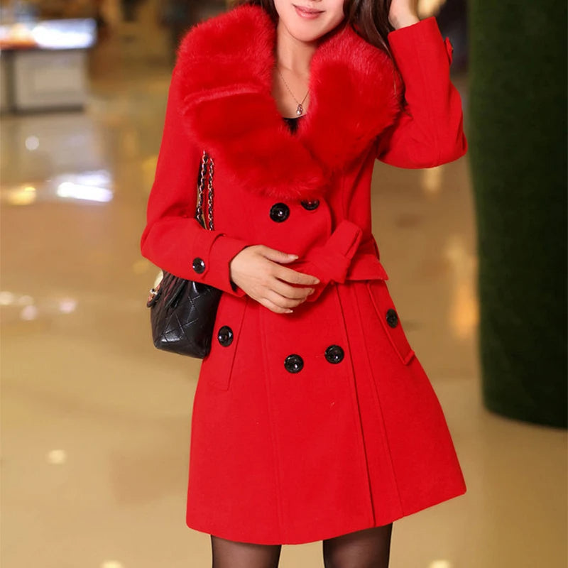 Abrigo Mujer Largo y Chic de Invierno