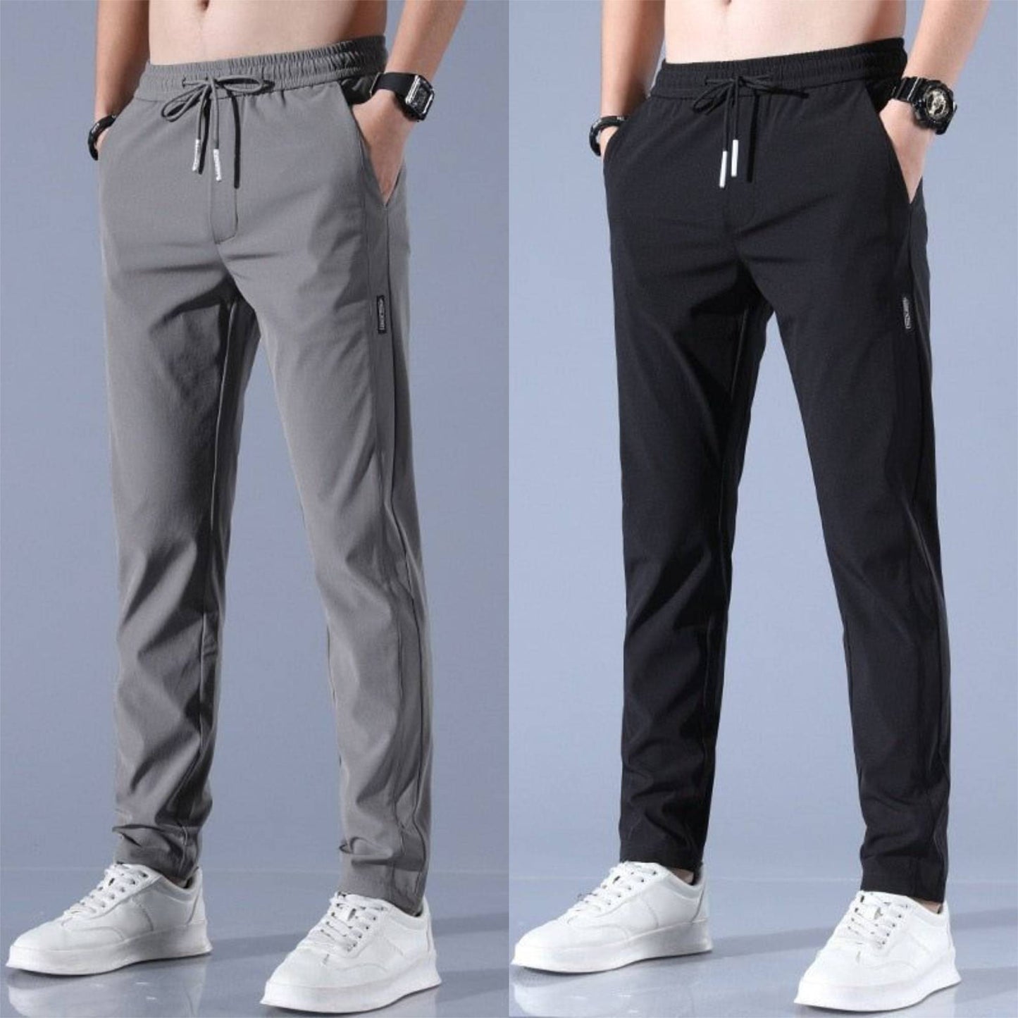 Pantalones Deportivos Flexibles Secos Rápidos