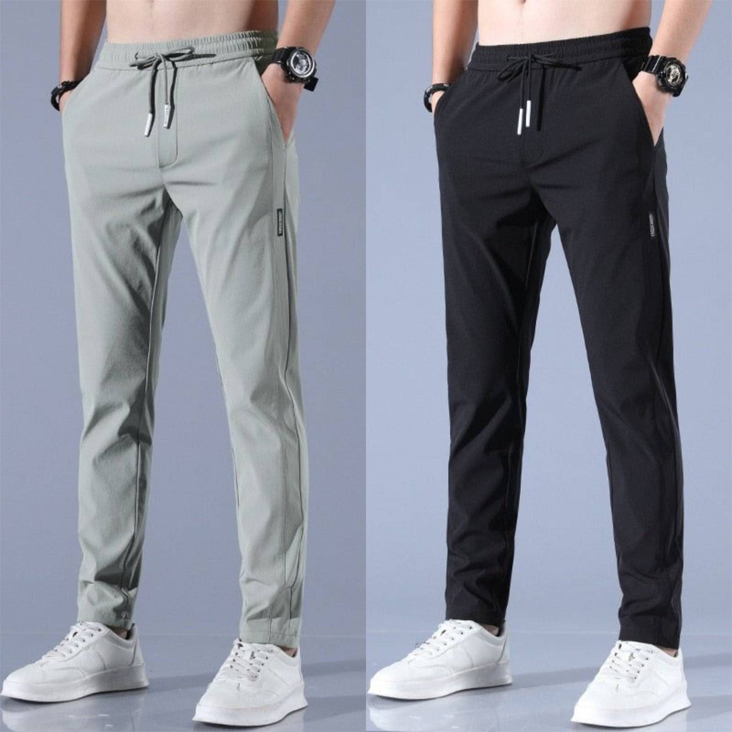 Pantalones Deportivos Flexibles Secos Rápidos