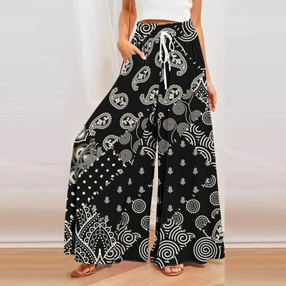 Pantalones Comfort Estilo Libre Floral