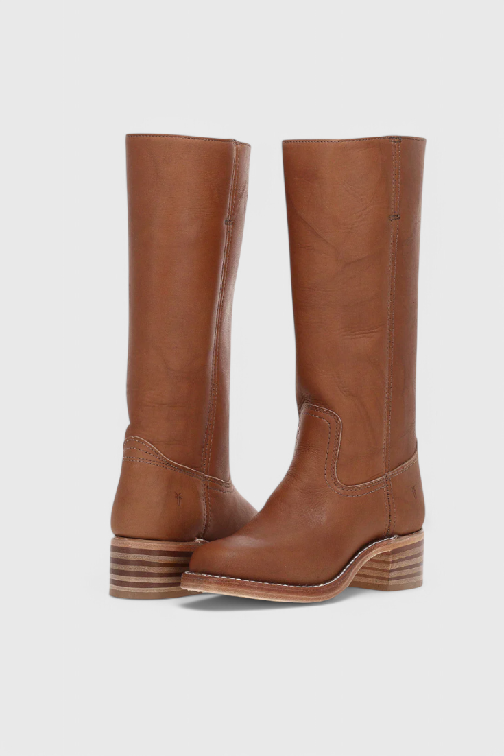 Botas Mujer Piel Altas Tacón Alto - Vestiria