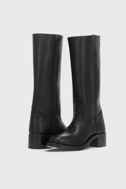Botas Mujer Piel Altas Tacón Alto