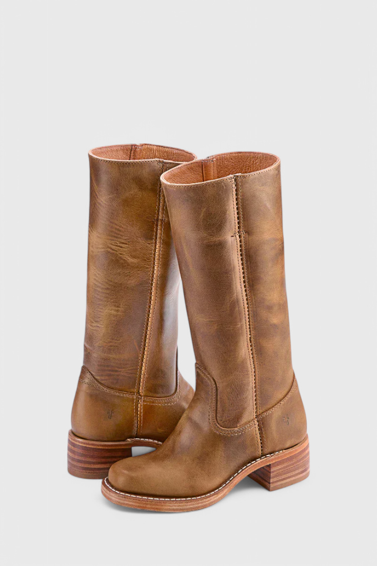 Botas Mujer Piel Altas Tacón Alto