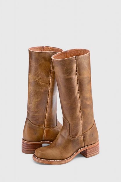 Botas Mujer Piel Altas Tacón Alto