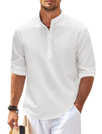 Camisa Deporte Cuello Alto Moderna