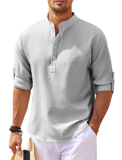 Camisa Deporte Cuello Alto Moderna