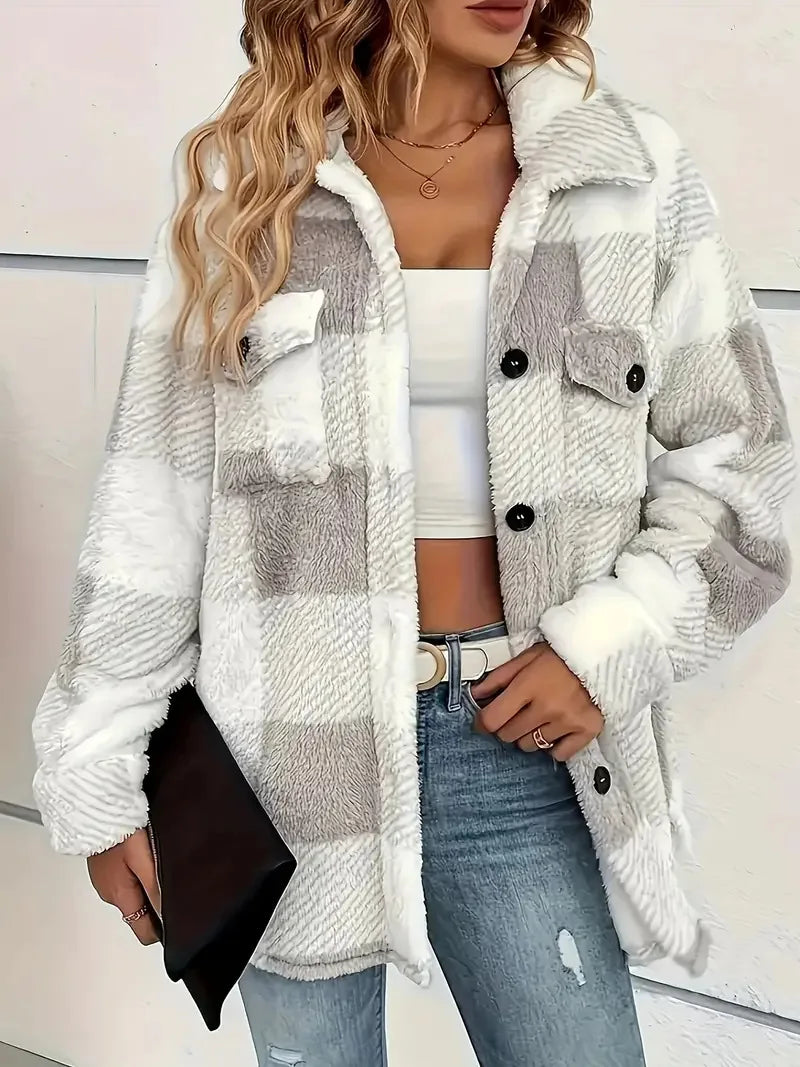 Chaqueta de mujer abrigada y cálida invierno - Vestiria